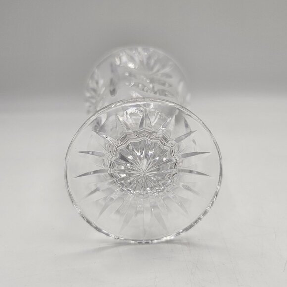Waterford Crystal Footed Cut Glass Vase Centerpiece Decor 5.75 in - Picture 6 of 10